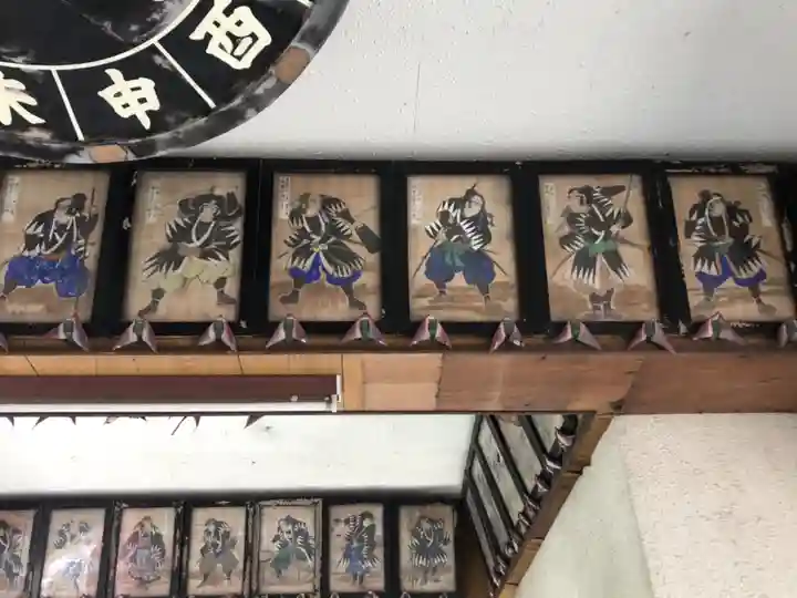 津田八幡神社の芸術