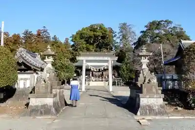 富永神社の鳥居