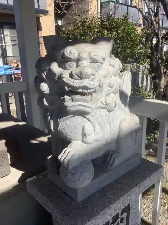 竹生嶋社の狛犬