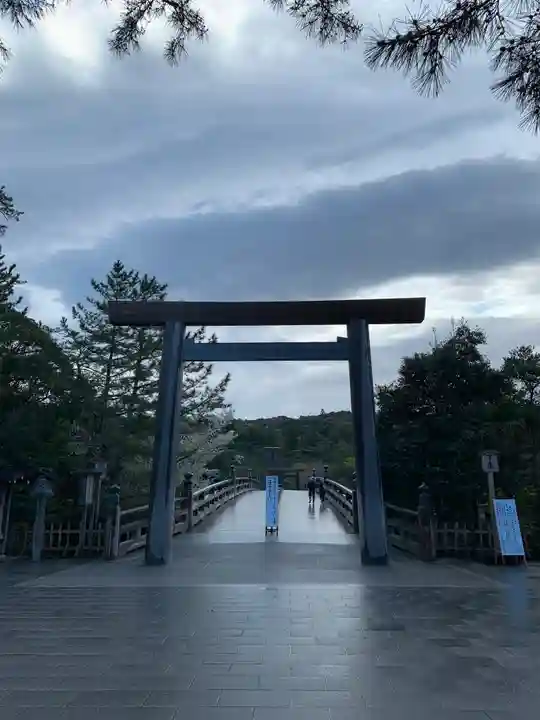 伊勢神宮内宮(皇大神宮)の鳥居