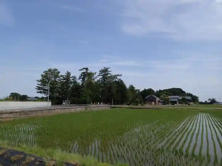 紀倍神社の周辺