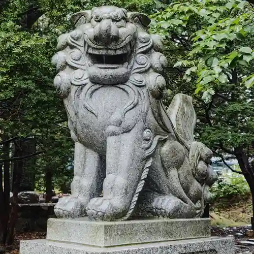 大麻神社の狛犬