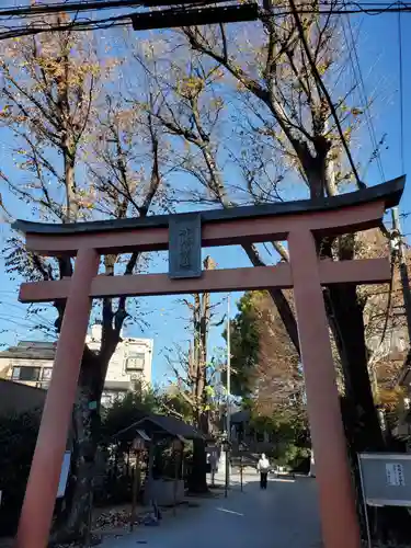 赤城神社の鳥居