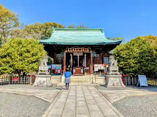 城山八幡宮の本殿・本堂