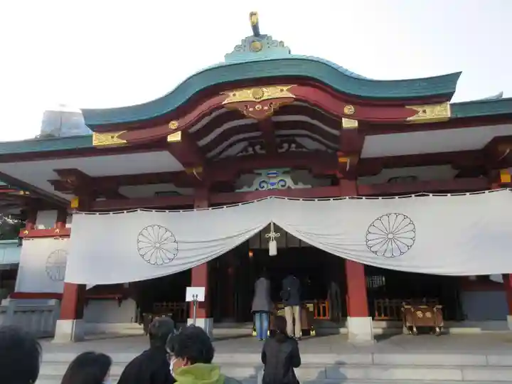 日枝神社の本殿・本堂