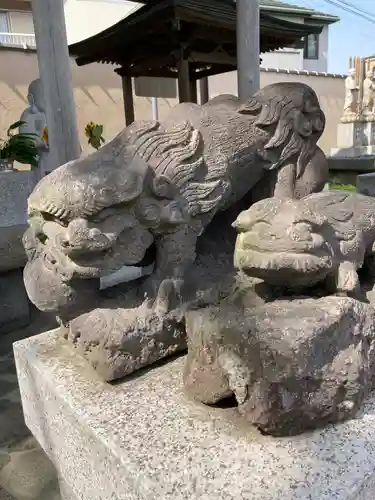 蓮光寺の狛犬