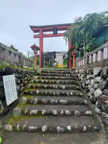 普寛神社の鳥居