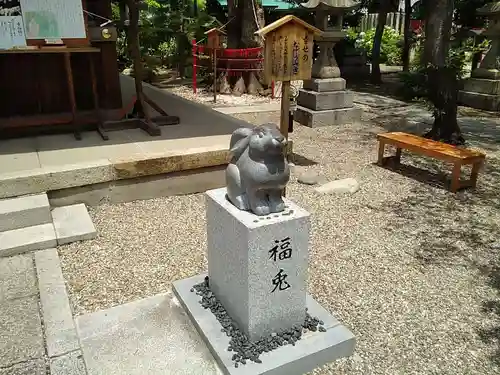 三輪神社の狛犬