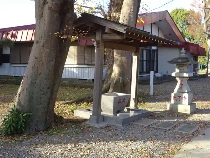 八幡神社の手水舎