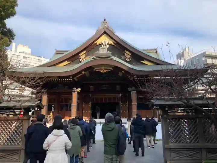 湯島天満宮の本殿・本堂