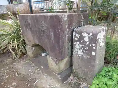 中里薬師堂の手水舎