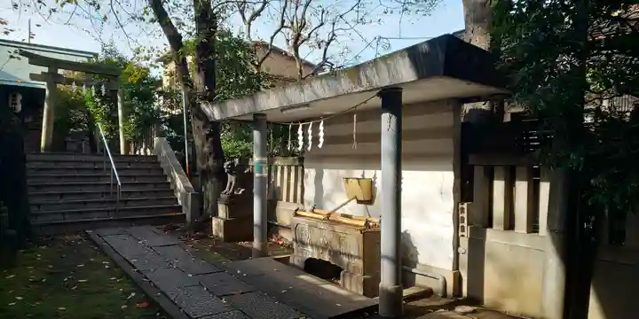 櫻田神社の手水舎