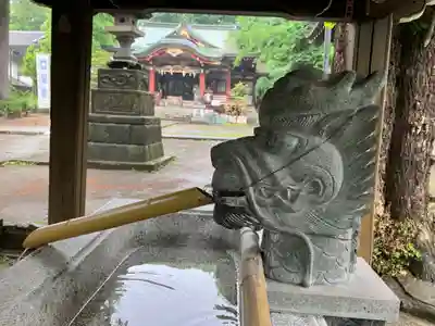 中野氷川神社の手水舎