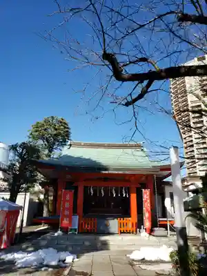 麻布氷川神社の本殿・本堂