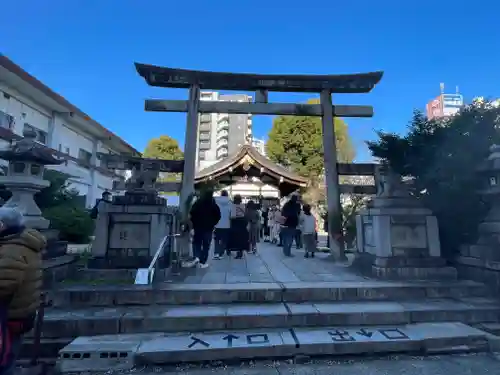 三輪神社の鳥居