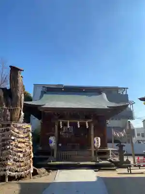 松戸神社の本殿・本堂
