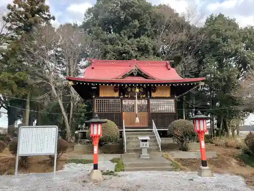 天狗山雷電神社の本殿・本堂