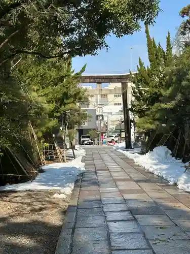 日枝神社の庭園