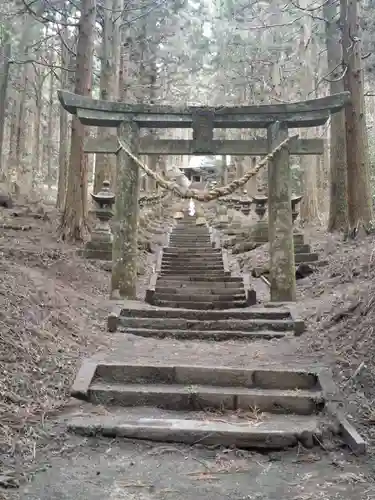 上色見熊野座神社の鳥居