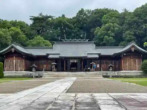 山口縣護國神社の本殿・本堂