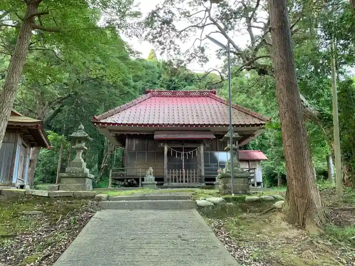 川戸神社の本殿・本堂