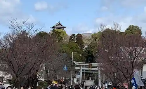 針綱神社の鳥居