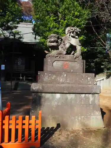 八幡神社の狛犬