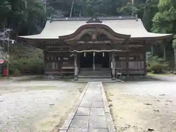 上一宮大粟神社の本殿・本堂