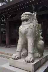 川口神社の狛犬