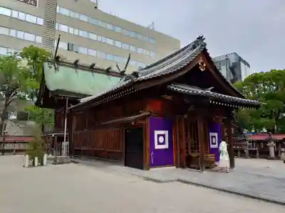 警固神社の本殿・本堂