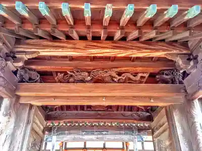 雲沢寺の山門・神門