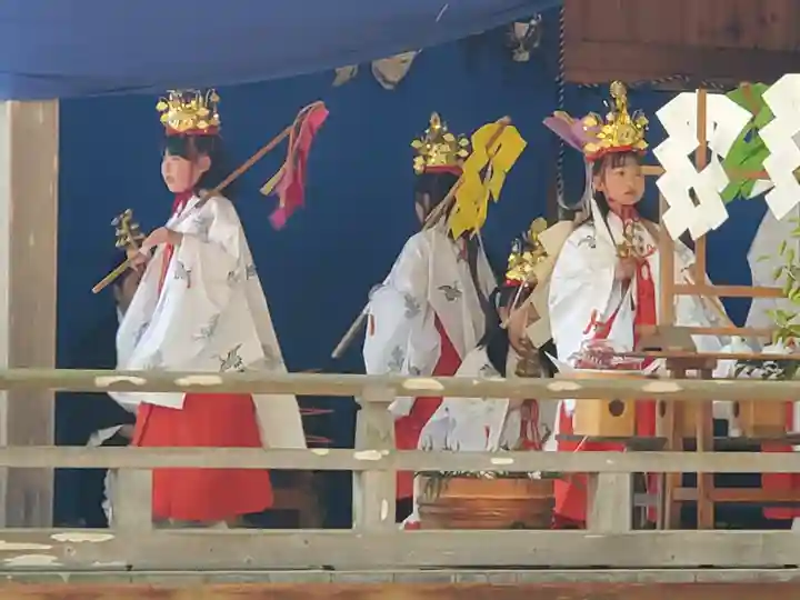 野木神社の神楽