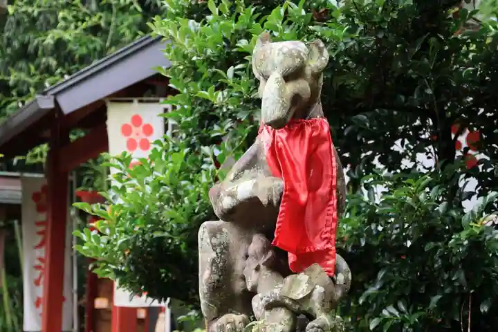神炊館神社 ⁂奥州須賀川総鎮守⁂の狛犬