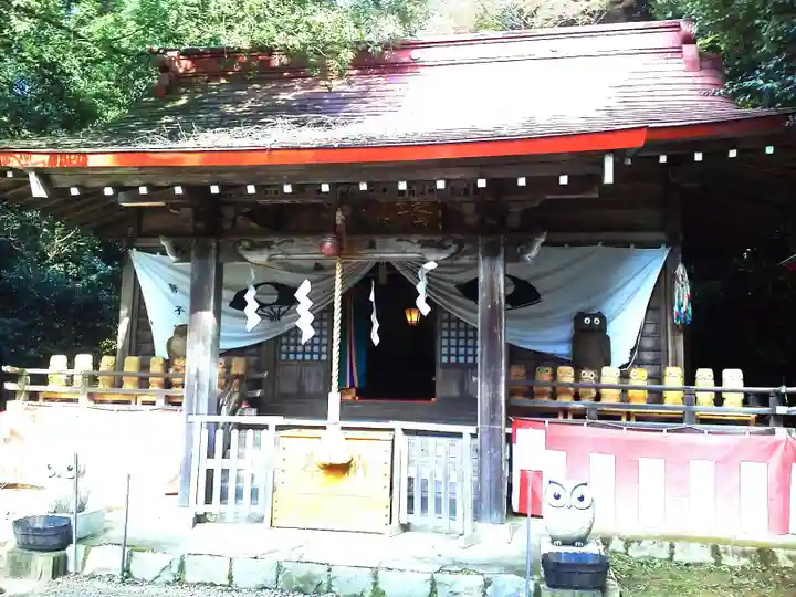 鷲子山上神社の本殿・本堂