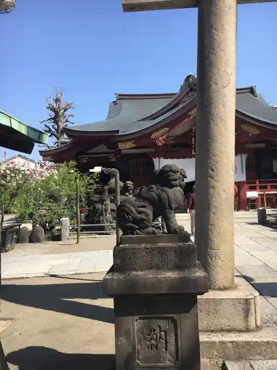 素盞雄神社の狛犬