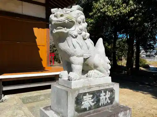 許禰神社の狛犬