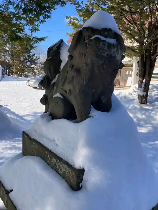 相内神社の狛犬