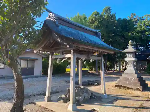 城輪神社の手水舎