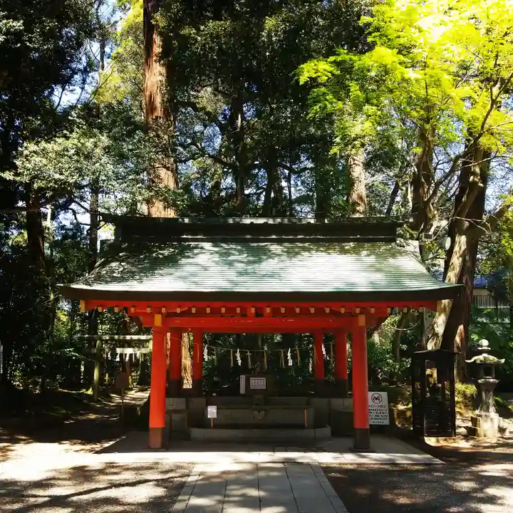 鹿島神宮の手水舎