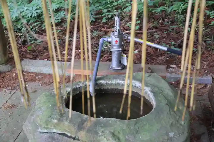 日枝神社の手水舎