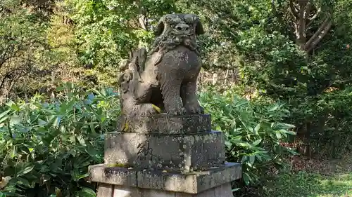 興部神社の狛犬