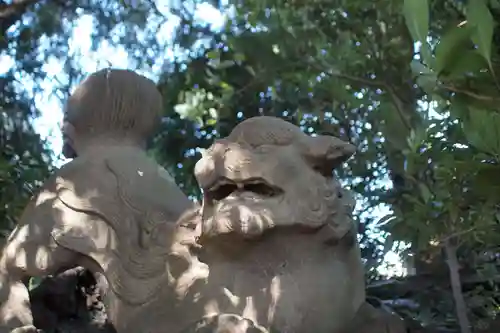 一山神社の狛犬