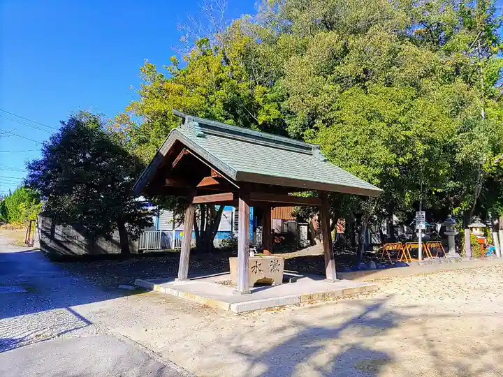 十所社(九之坪)の手水舎