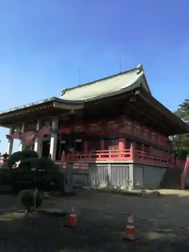千葉寺の本殿・本堂