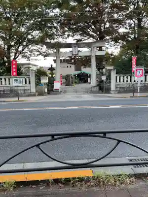 日野八坂神社の鳥居