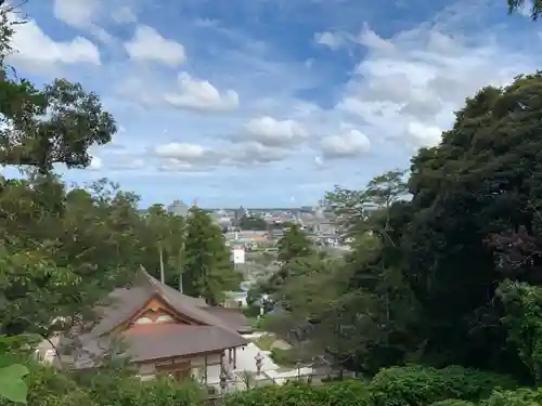 鷲山寺の景色