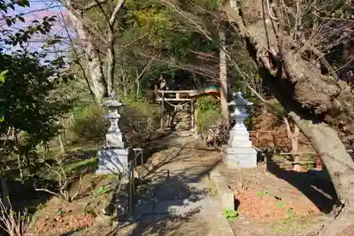 白幡神社の景色
