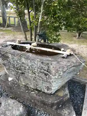 大野津神社の手水舎