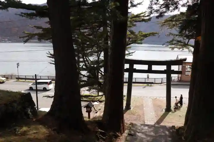 日光二荒山神社中宮祠の鳥居