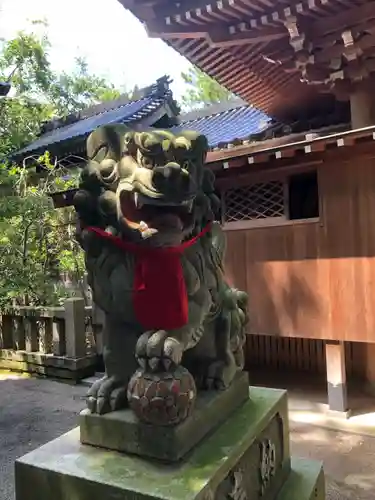 安宅住吉神社の狛犬